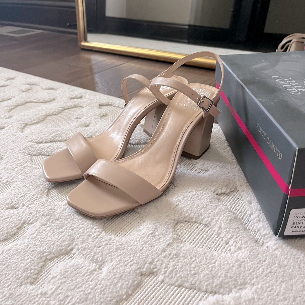 Vince Camuto Nude Heels